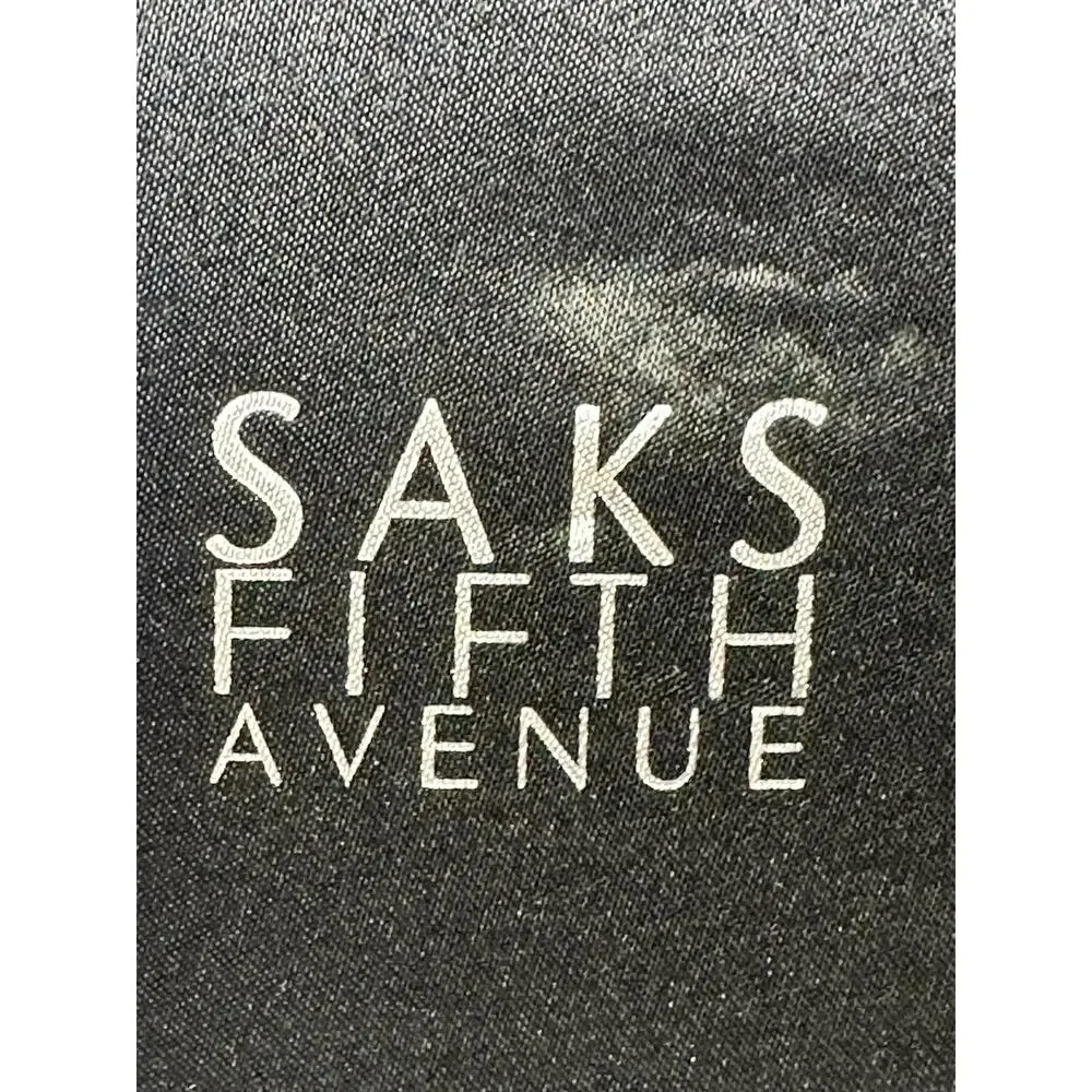 Saks Fifth Avenue Elegant 4 Piece Silver Plated Bar Set Black Satin Lined Case